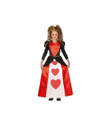 -DISFRAZ REINA CORAZONES 5–6