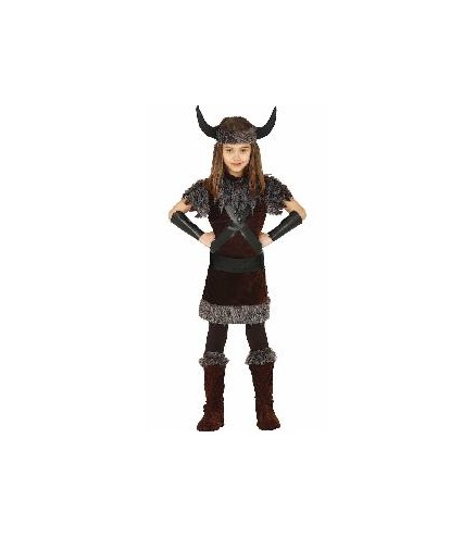 -DISFRAZ VIKINGO-A UNISEX 7–9