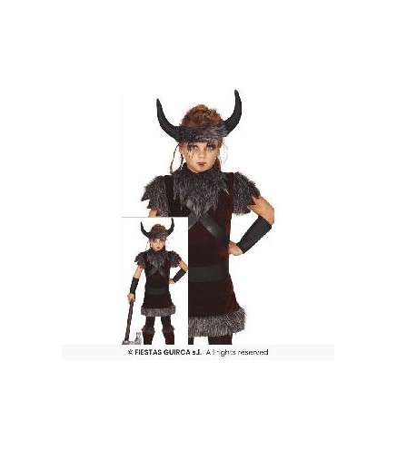 -DISFRAZ VIKINGO-A UNISEX 7–9