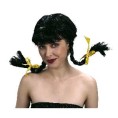 -PELUCA TRENZAS CON ARO PIPI MORENA -PELUCA TRENZAS CON ARO PIPI MORENA