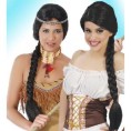 -PELUCA CON TRENZA NEGRA