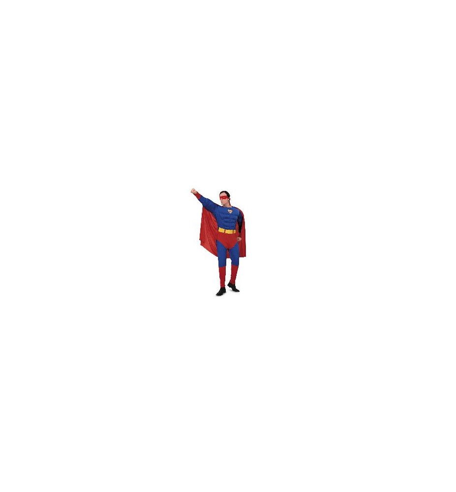 DISFRAZ SUPERMAN MUSCULOSO S