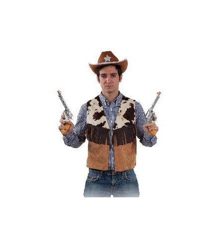 -CHALECO VAQUERO HOMBRE