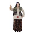 -DISFRAZ HIPPIE MUJER XXL