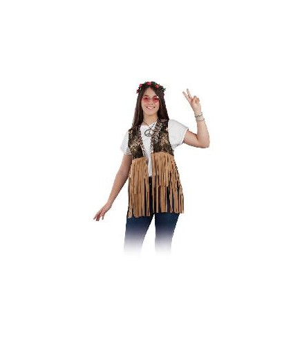 -CHALECO HIPPIE MUJER 44