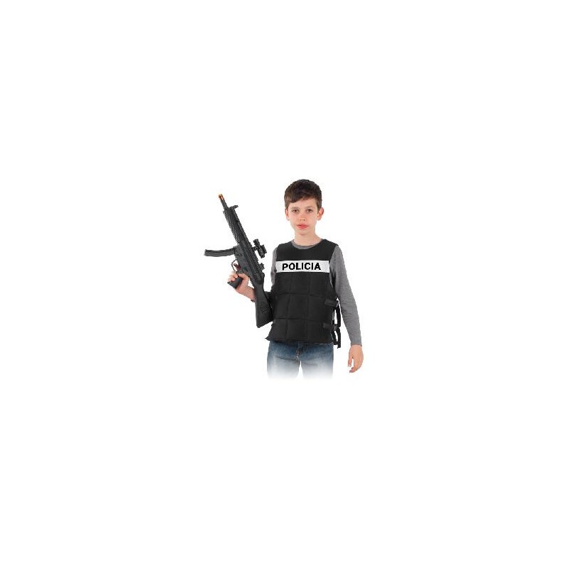 -CHALECO POLICIA ANTIBALAS INFANTIL 10
