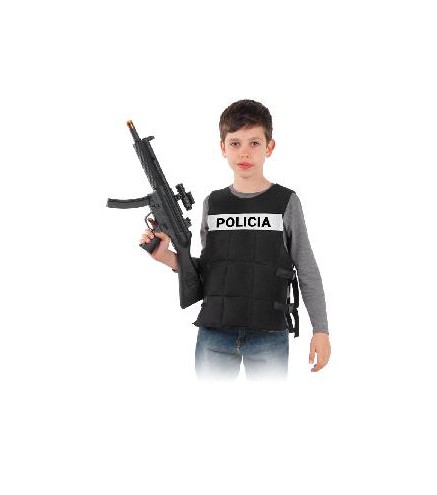 -CHALECO POLICIA ANTIBALAS INFANTIL 10