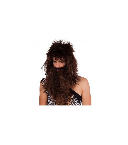 -PELUCA CAVERNICOLA CON BARBA