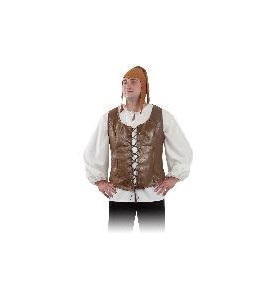 -CHALECO MEDIEVAL POLIPIEL M