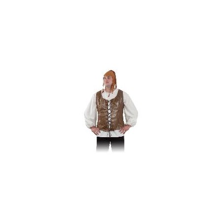 -CHALECO MEDIEVAL POLIPIEL M