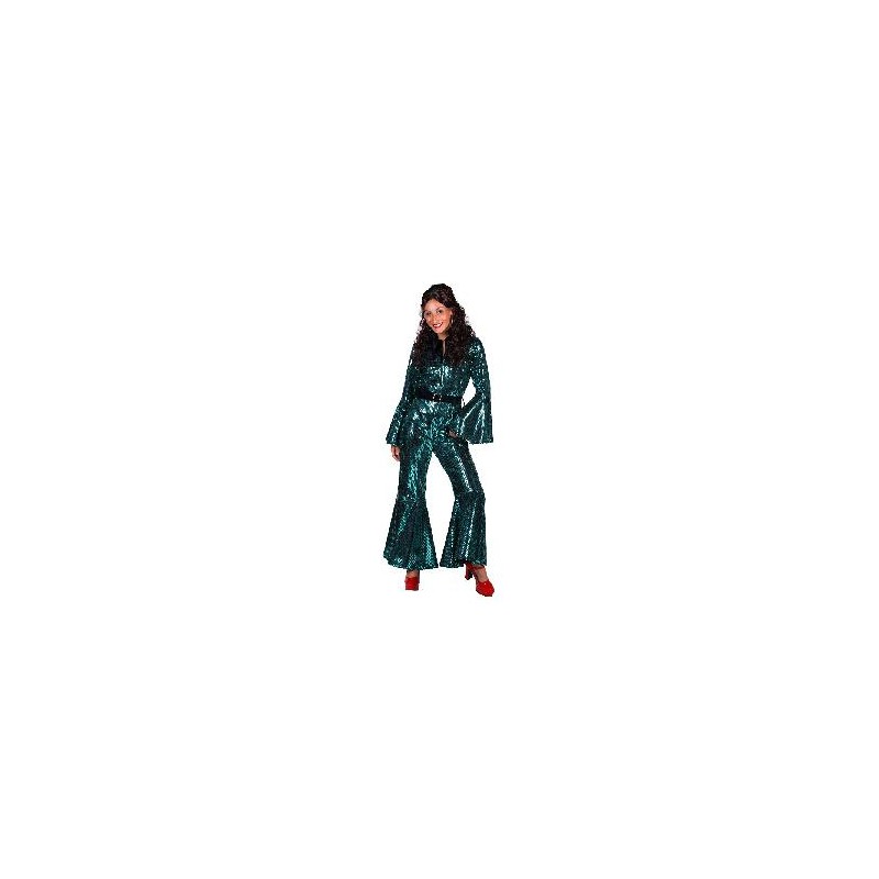 -DISFRAZ DISCO BUZO MUJER ROSA XL
