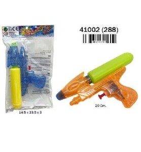 -PISTOLA DE AGUA TRANSPARENTE
