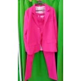 -DISFRAZ TRAJE COMPLETO DE MUJER FUCSIA M