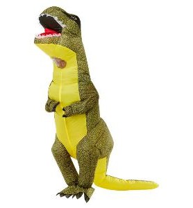 -DISFRAZ HINCHABLE DE T-REX