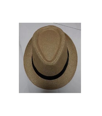 -SOMBRERO GANGSTER MARRON CALADO