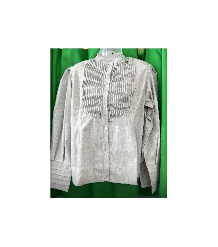 CAMISA LINO LORZAS GRIS 16