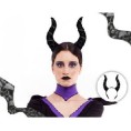 -DIADEMA BRUJA MALEFICA