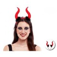 -DIADEMA DEMONIO METALIZADO