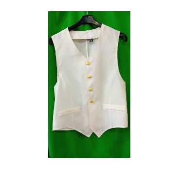 -CHALECO CABALLERO BLANCO M